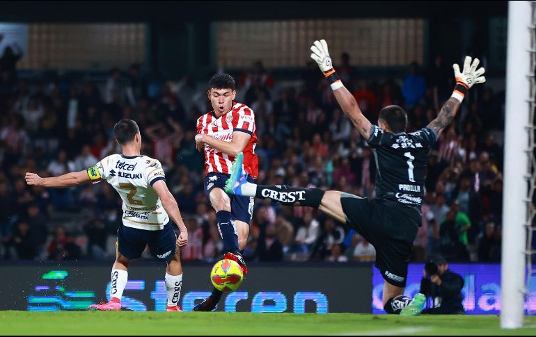 Luis Rey anotó en el 90+2 aprovechando un remate concedido por Álex Padilla. IMAGO7/E. Sánchez