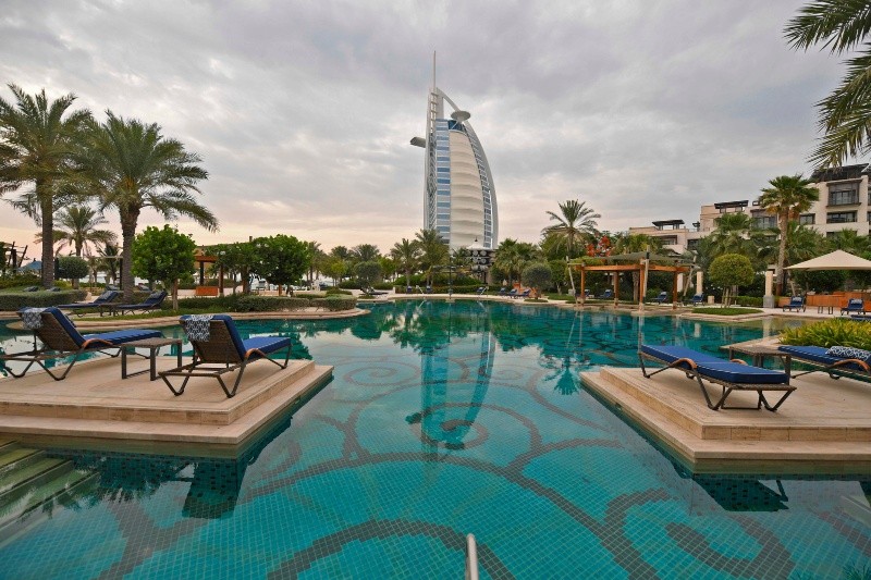Vista al hotel Burj Al Arab. AFP / ARCHIVO