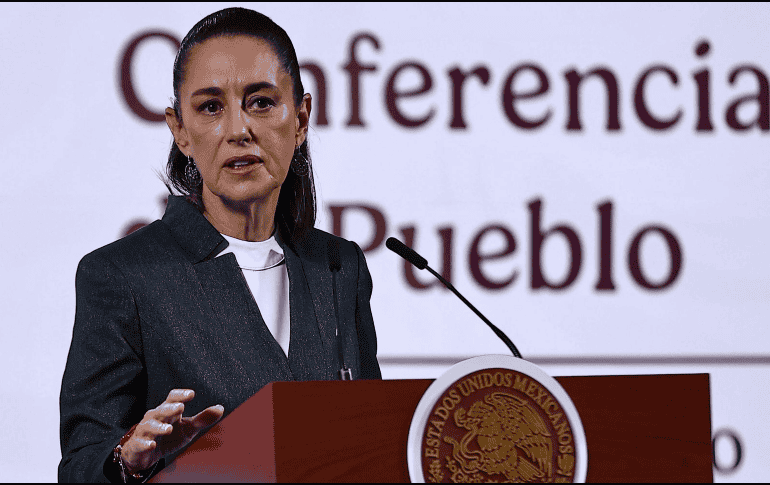 La Presidenta Claudia Sheinbaum aseguró que el Gobierno de México ha hecho su parte y ha estado en comunicación. SUN / B. Fregoso
