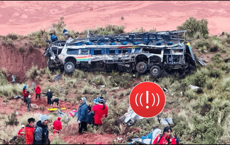 Aumenta el número de accidentes viales en las carreteras de Bolivia, sumando al año más de mil muertes. EFE/Fiscalía General de Bolivia