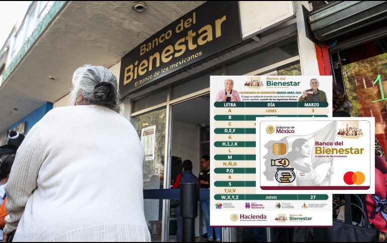 Conoce cómo se dispersarán las Pensiones del Bienestar en esta primera semana de marzo. EL INFORMADOR / ARCHIVO