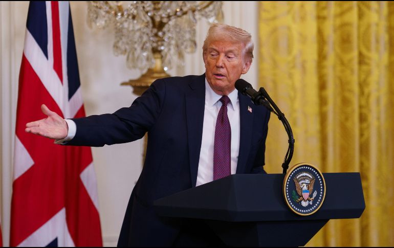 La  medida de Trump provocó una respuesta comercial por parte de China y Canadá. EFE/W. Oliver