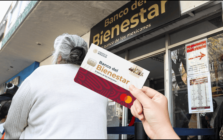 El pago para las personas mayores de 65 años es de 6 mil 200 pesos este 2025, esto, cada dos meses. EL INFORMADOR y Secretaría del Bienestar