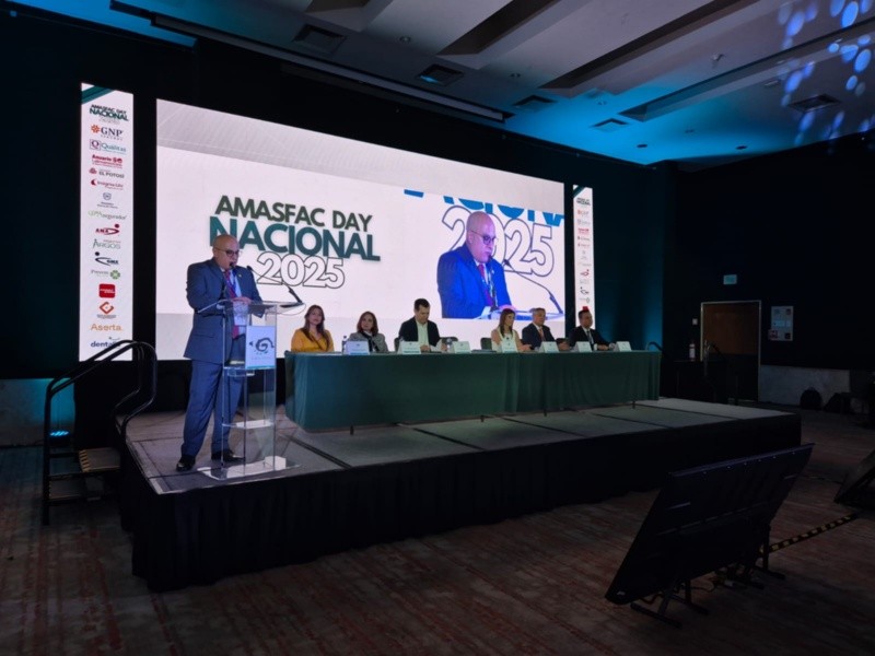 Asamblea Nacional 2025 de la Asociación Mexicana de Agentes de Seguros y Fianzas. EL INFORMADOR / J. Velazco