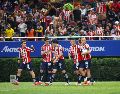 Chivas venció 1-0 al América en la ida de los octavos de final de la Concachampions. EL INFORMADOR/H. Figueroa