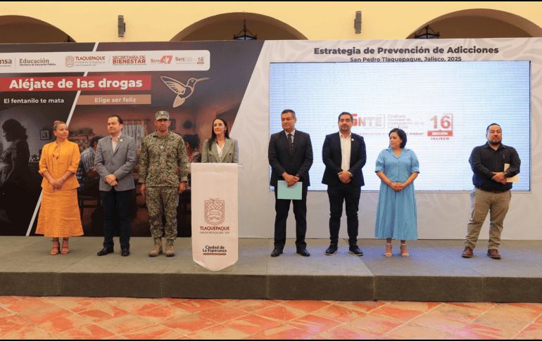 Con esta iniciativa, Tlaquepaque reafirma su compromiso con la protección de la niñez y juventud para garantizarles un futuro libre de adicciones. ESPECIAL
