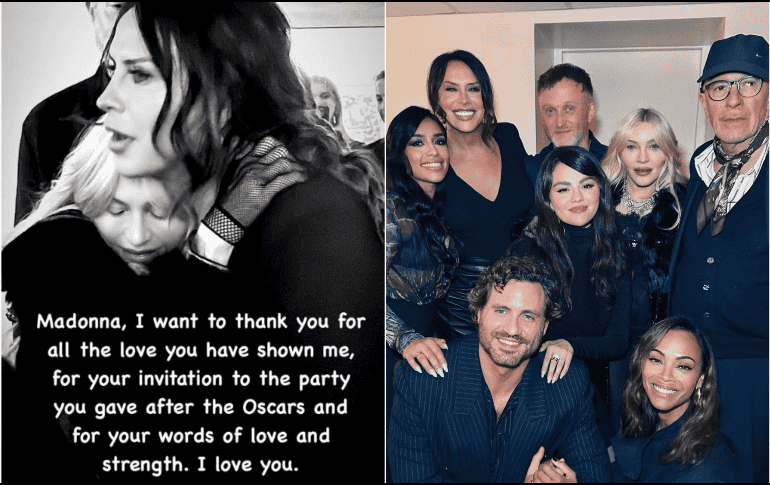 Karla Sofía Gascón agradeció el apoyo de Madonna en redes sociales. ESPECIAL / INSTAGRAM @karsiagascon / X: @Netflix