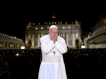 El Papa Francisco lleva tres semanas oculto al mundo, por permanecer en el hospital. NTX / EFE / ARCHIVO