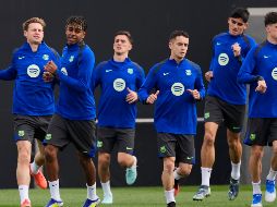 El Barcelona dedicará el juego de hoy a la memoria del doctor Carles Miñarro, fallecido el sábado. EFE/A. García