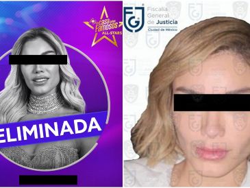 La Fiscalía del Estado de México detuvo a Aleska "N" al haber sido expulsada de "La Casa de los Famosos". ESPECIAL / INSTAGRAM lacasadelosfamosostlmd / X: @FiscaliaCDMX
