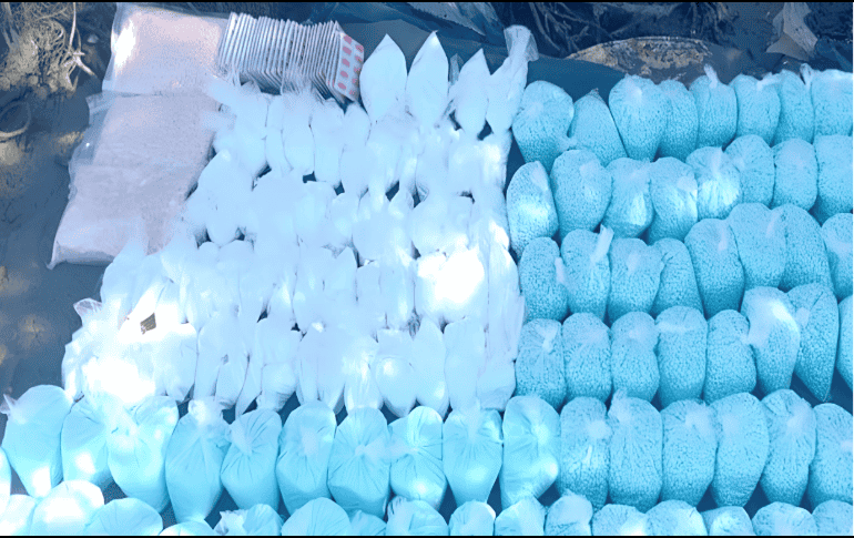 El aseguramiento acontece en el contexto del acuerdo con Estados Unidos para impedir el paso de fentanilo en el territorio vecino del norte. ESPECIAL/ X @OHarfuch