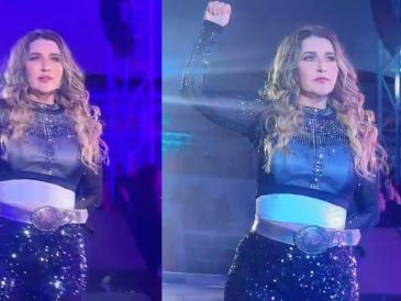 Alicia Villarreal habla de lo ocurrido con Cruz Martínez. ESPECIAL