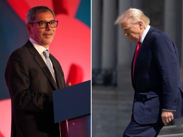 El secretario de Hacienda y Crédito Público de México descartó una posible guerra comercial en contra de Estados Unidos y su política arancelaria con Trump. SUN / ARCHIVO / EFE / SHAWN THEW