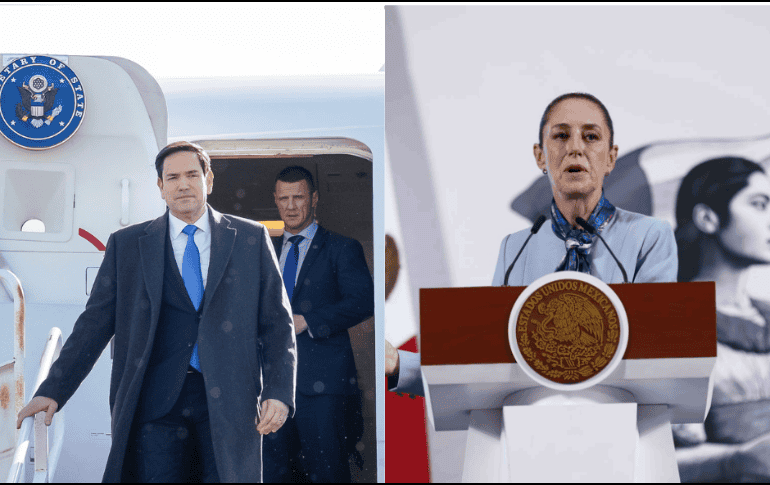 Durante su primera entrevista en español para el medio Fox News, Marco Rubio, informó sobre la agenda en la administración del presidente Donald Trump, y dio crédito al Gobierno de la mandataria, Claudia Sheinbaum. ESPECIAL/ EFE/ F. EVERETT / SUN/ D. SÁNCHEZ.