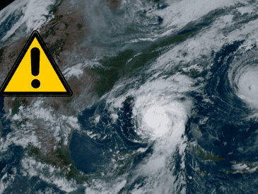 Se espera que este fenómeno climatico persista durante todo el fin de semana. X / @NOAA