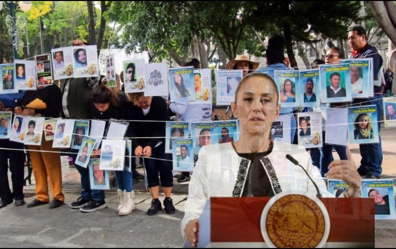 A lo largo de la carta, piden la remoción de la titular de la Comisión Nacional de Búsqueda (CNB). SUN / ARCHIVO / EFE / I. ESQUIVEL