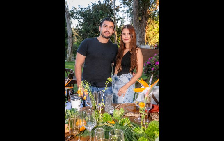 Ricardo Clemente y Andrea Castellanos. GENTE BIEN JALISCO / A. Rodríguez