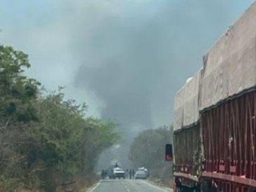 CASIMIRO CASTILLO. Se reportan bloqueos en el municipio del Sur de Jalisco. ESPECIAL