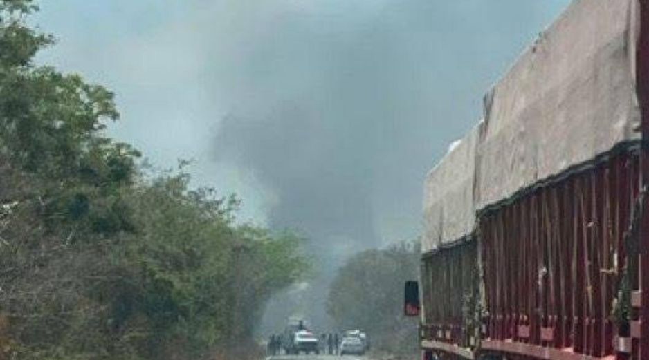 CASIMIRO CASTILLO. Se reportan bloqueos en el municipio del Sur de Jalisco. ESPECIAL