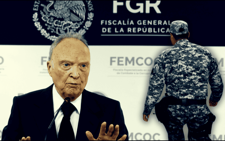 Gertz Manero detalló que en el caso Teuchitlán hay tres policías implicados, el jefe de policía que ya está detenido y dos más que cuentan con orden de aprehensión. EFE / S. Gutiérrez / EL INFORMADOR / ARCHIVO