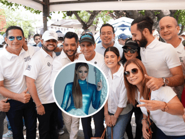 La cantante colombiana ha puesto el nombre de su ciudad natal en alto. ESPECIAL / X / @AlejandroChar