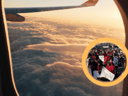 La aerolínea ofrece distintas alternativas para los vuelos afectados tras la marcha de CNTE. ESPECIAL / X / @VivaAerobus