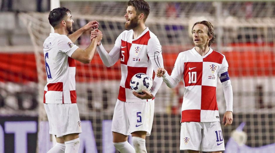 La Selección croata fue contundente y tuvo un buen trabajo defensivo. EFE/A. Bat