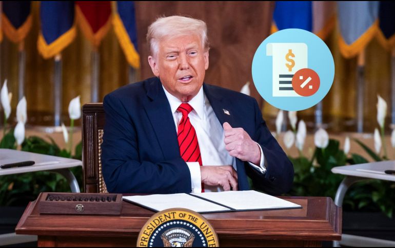 Donald Trump confesó que habrá flexibilidad en el tema de aranceles. EFE / ARCHIVO