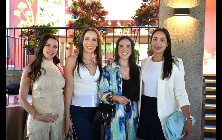 Daniela Carlon, Karen Chavira, Ximena Dueñas e Irasema Martínez. GENTE BIEN JALISCO/ Marifer Rached