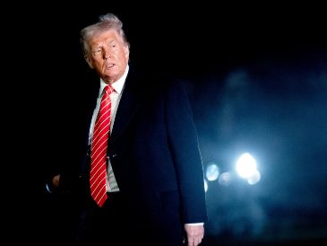 Para 53 % de los consultados por Beacon Research y Shaw & Company Research consideran que las barreras comerciales impuestas por Trump perjudican la economía. EFE/S. Reynolds