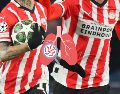 Jugadores del PSV, en una imagen de archivo. AFP / ARCHIVO