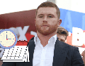 El Canelo estará del otro lado del mundo y peleará en un momento muy distinto del día. EL INFORMADOR / ARCHIVO / CANVA
