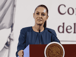 La Presidenta Claudia Sheinbaum se manifiesta ante la imposición de aranceles de Estados Unidos a países que compren petróleo de Venezuela. EFE/ J. Mendez