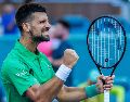 Después de un complicado inicio de temporada, Djokovic ha vuelto a mostrar un buen nivel en Miami. EFE/C. Herrera