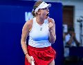 La checa Linda Fruhvirtova tuvo que venir de atrás para continuar con vida en el Puerto Vallarta Open 2025 WTA 125. CORTESÍA.