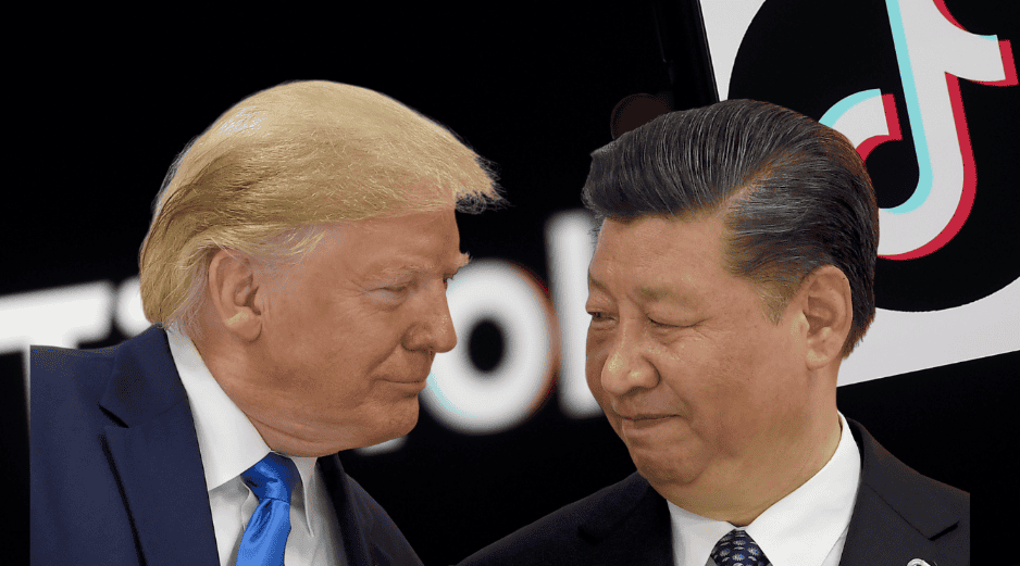 Trump señala que podría haber acuerdo para venta de TikTok. ARCHIVO/AFP/O. Douliery/AP Photo/S. Walsh/CANVA.