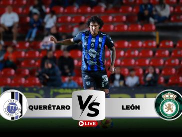 Querétaro, desde la parte baja de la Tabla General, recibe al León, que hasta el momento se mantiene dentro de los punteros. IMAGO7