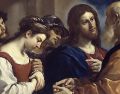 El perdón de Dios no significa el permiso para que el pecador siga pecando, sino una ocasión para convertirnos. WIKIPEDIA/«Cristo con la mujer sorprendida en adulterio», de Guercino