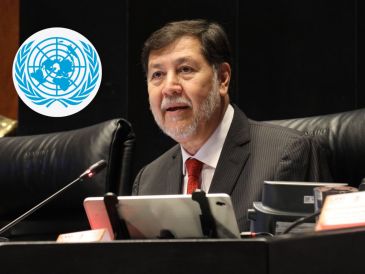 Fernández Noroña calificó de "lamentable" el papel de la ONU, "que no hace nada, la invasión de Afganistán, la invasión de Irak, bueno la propia situación de la intervención militar de Rusia en Ucrania, todo lo que hay detrás de ahí, calladitos". X/ @fernandeznorona