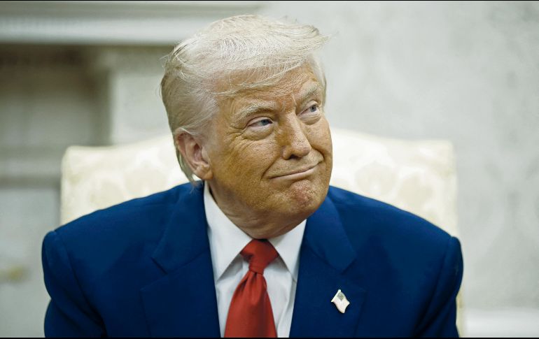 La imagen del presidente de Estados Unidos aparecerá en la cinta “América es latina”. AFP