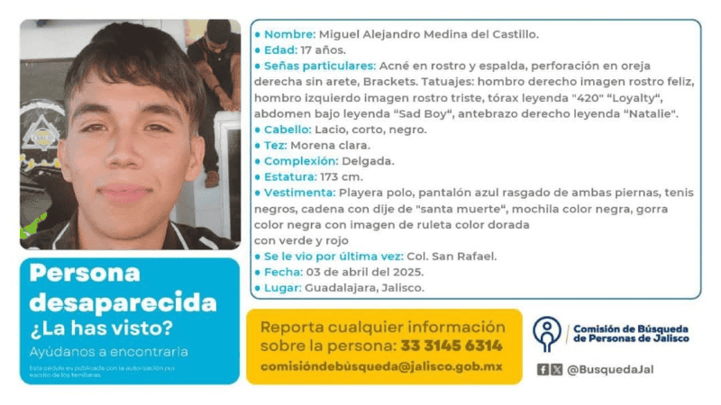   ESPECIAL / COMISIÓN DE BÚSQUEDA DE PERSONAS 