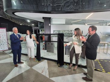 Este jueves la Fundación Expo Guadalajara inauguró sus nuevas oficinas las cuales se ubican en el vestíbulo 1 del recinto ferial. EL INFORMADOR / J. Velazco