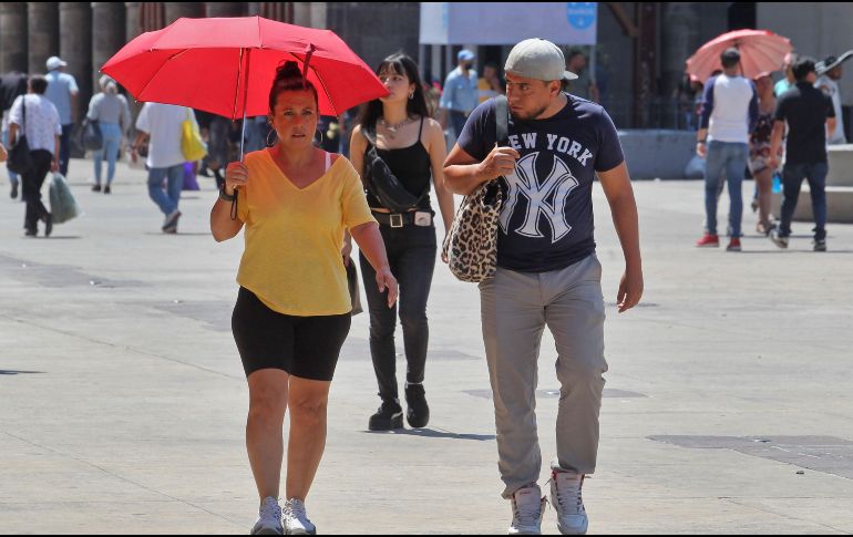 Un sistema de alta presión en niveles medios de la atmósfera, continuará generando condiciones de tiempo estable en Guadalajara. EL INFORMADOR / ARCHIVO