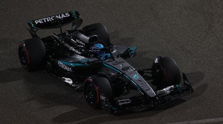 La dirección de carrera determinó sancionar a los dos pilotos de Mercedes, Kimi Antonelli y George Russell. EFE / A. Haider