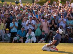 McIlroy se unió a Gene Sarazen, Ben Hogan, Gary Player, Jack Nicklaus y Tiger Woods en el reducido grupo de jugadores que han conseguido el 'Grand Slam'. AP/ A. Landis.