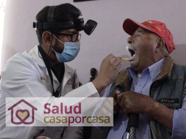 En la primera visita de Salud Casa por Casa, el personal de salud seguirá un protocolo de atención. ESPECIAL / JEFATURA DE GOBIERNO DE LA CDMX