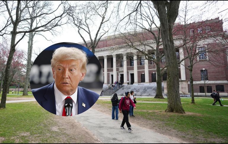 Cancelarían dos subvenciones a Harvard por un total de 2.7 millones de dólares.AP / EFE/ ARCHIVO