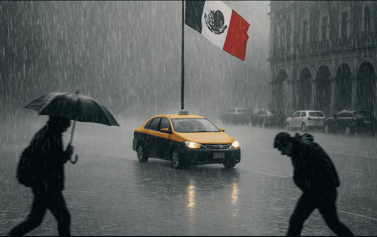 Este fenómeno podría provocar un incremento significativo de las lluvias en la zona centro-oriental del país. ESPECIAL/DALL-E