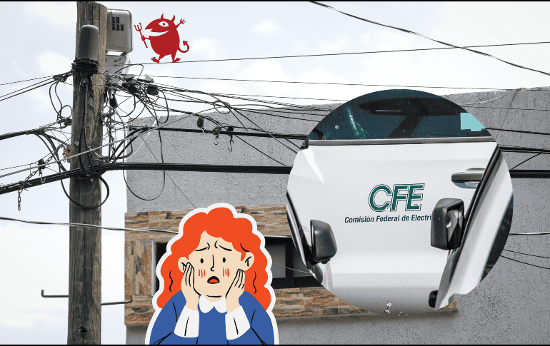 Las revisiones de la CFE ayudan a detectar irregularidades como los llamados “diablitos”, los cuales se colocan en las casas para no tener lectura de luz. EL INFORMADOR / ARCHIVO