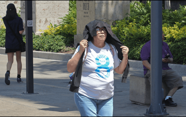 Jalisco espera cielo nublado y sin lluvia en la región, pues se mantiene la onda de calor en el estado. EL INFORMADOR / ARCHIVO